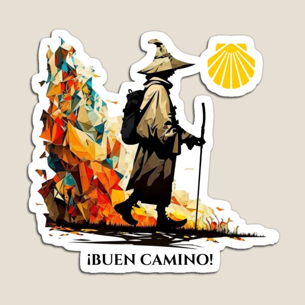 Artikel-Vorschau von El Camino de Santiago - Pilger auf der Reise, designt und verkauft von Kameeno.