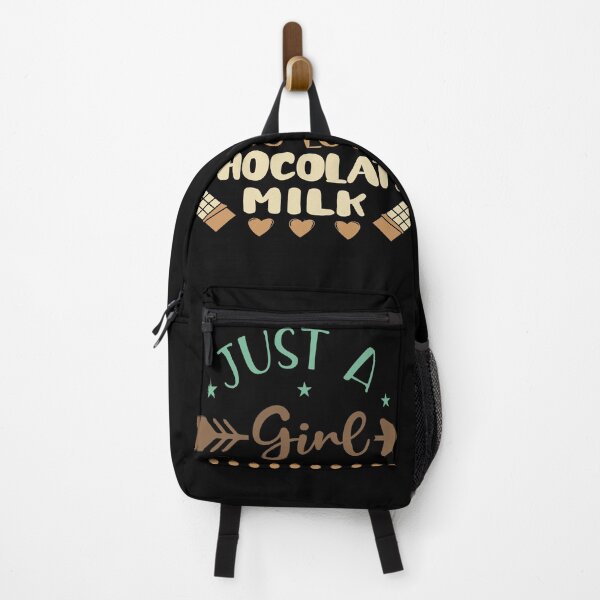 Item preview, Funny Chocolate Lover Just A Girl Who Loves Chocolate Milk designed and sold by AmethystMurad.