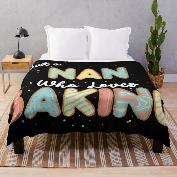 Item preview, Just a nan who loves baking designed and sold by CharlieCreates.