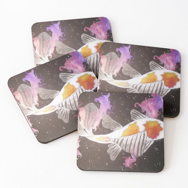 Item preview, Koi Fish in Space designed and sold by jessienebulous.
