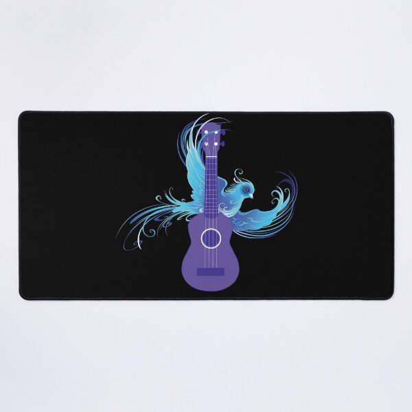 Item preview, Ukulele in flight designed and sold by piesdesignart.