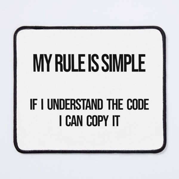 Item preview, The Coder Rule   designed and sold by noelmason56.