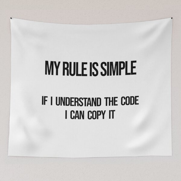 Item preview, The Coder Rule   designed and sold by noelmason56.