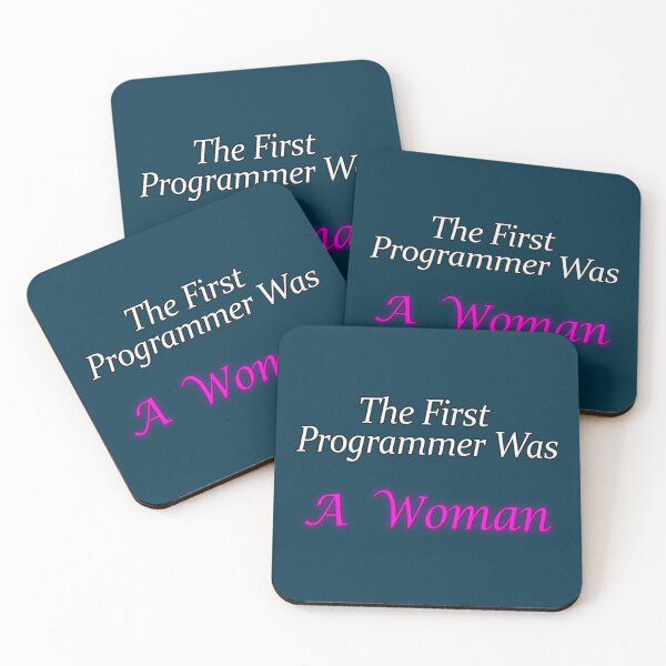 Item preview, The First Programmer Was A Woman   designed and sold by noelmason56.