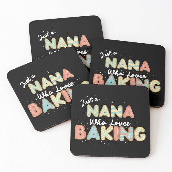 Item preview, Just a nana who loves baking designed and sold by CharlieCreates.