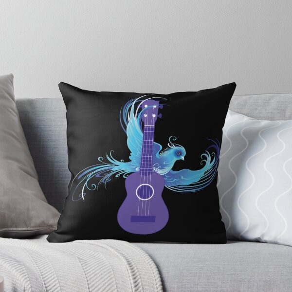 Item preview, Ukulele in flight designed and sold by piesdesignart.