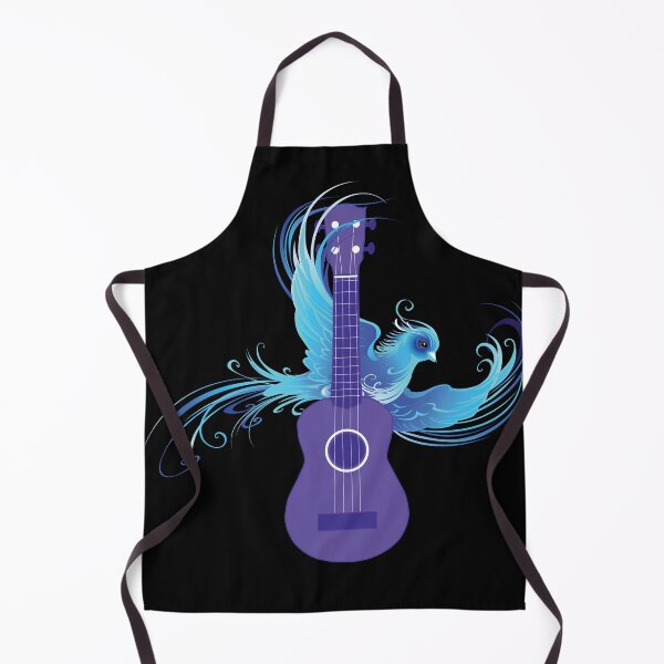 Item preview, Ukulele in flight designed and sold by piesdesignart.