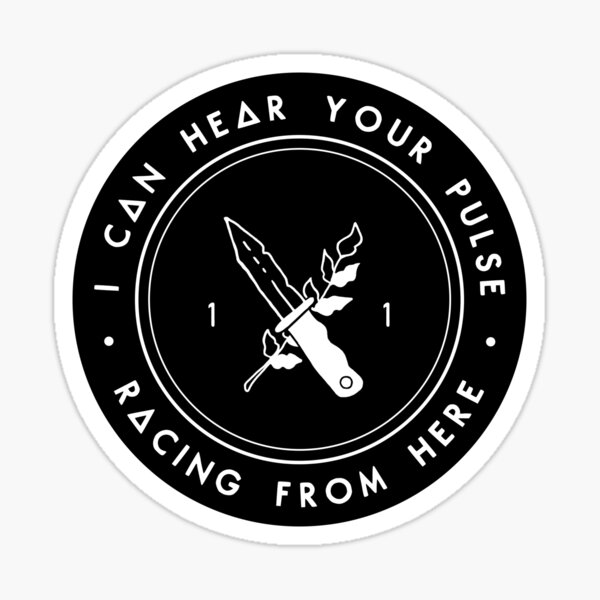 Blame - Bastille Sticker