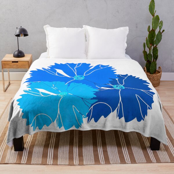 Item preview, Simple Blue Flower. Floral Arts, flower art. Artwork Art, flower graphic designs designed and sold by PhotoCreationXP.