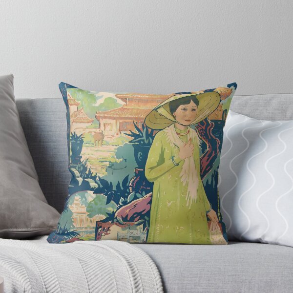 Item preview, Hue | Vietnam | Vintage Travel Poster designed and sold by Fab5Design.