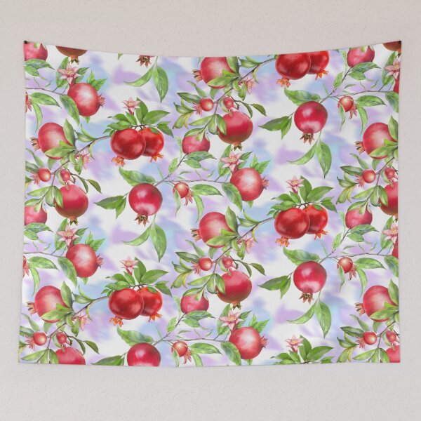 Item preview,  Pomegranate Repeated Pattern Surface Seamless Design  designed and sold by Tina Veenstra.