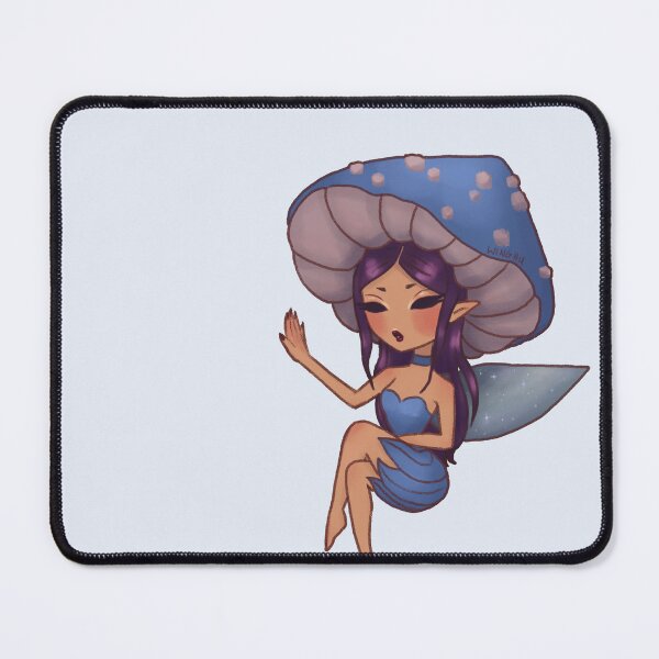 Item preview, Mushroom Fairy Blue designed and sold by Jenna Wing-Hu.
