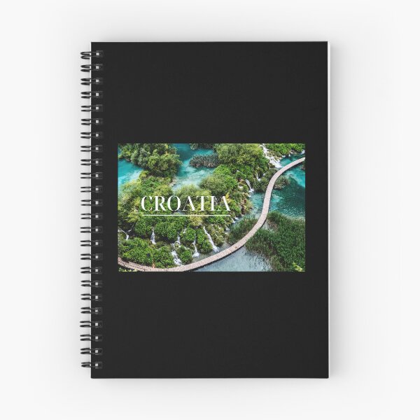 Item preview, Plitvice Lakes in Croatia Aerial View designed and sold by w-world-life-co.