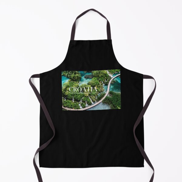 Item preview, Plitvice Lakes in Croatia Aerial View designed and sold by w-world-life-co.