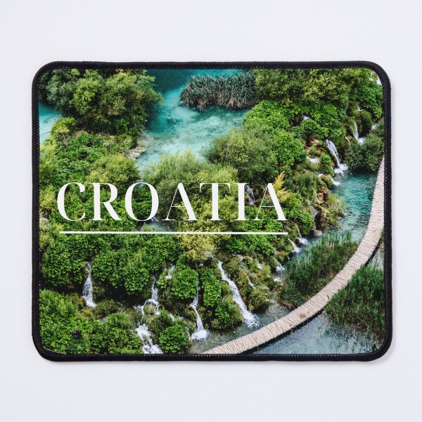 Item preview, Plitvice Lakes in Croatia Aerial View designed and sold by w-world-life-co.