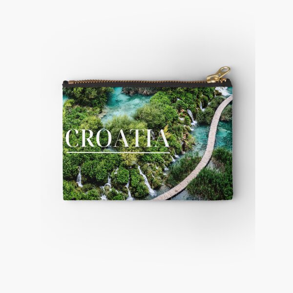 Item preview, Plitvice Lakes in Croatia Aerial View designed and sold by w-world-life-co.