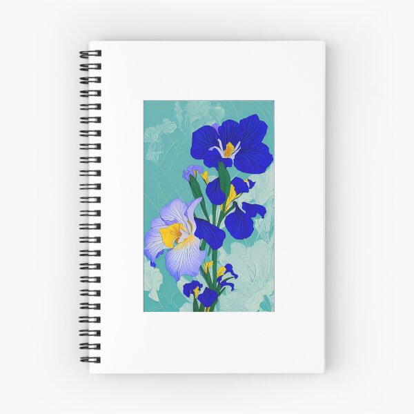 Item preview, Iris flower artwork  designed and sold by GroovyDino.