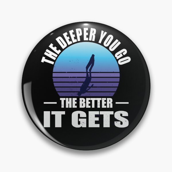 Item preview, Freeediving Apnea Dive Free Dive Go Deeper designed and sold by Shirtey.