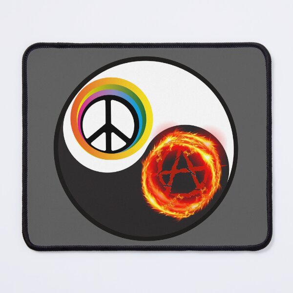 Item preview, Equal Parts Peace and Anarchy designed and sold by Vanessa Hogle.