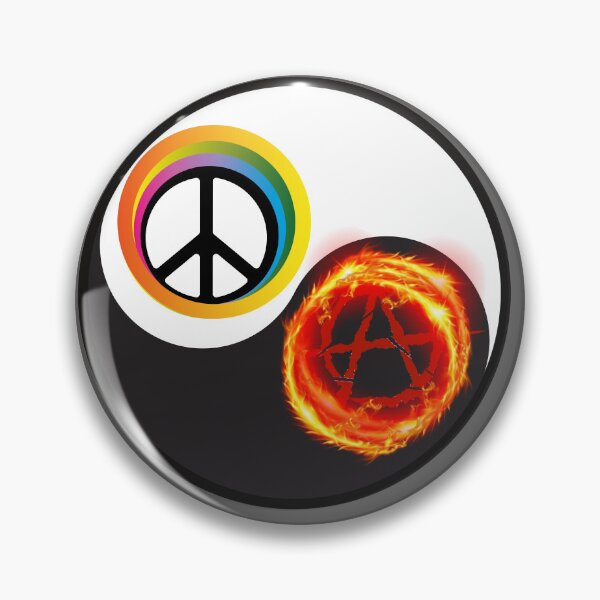 Item preview, Equal Parts Peace and Anarchy designed and sold by Vanessa Hogle.