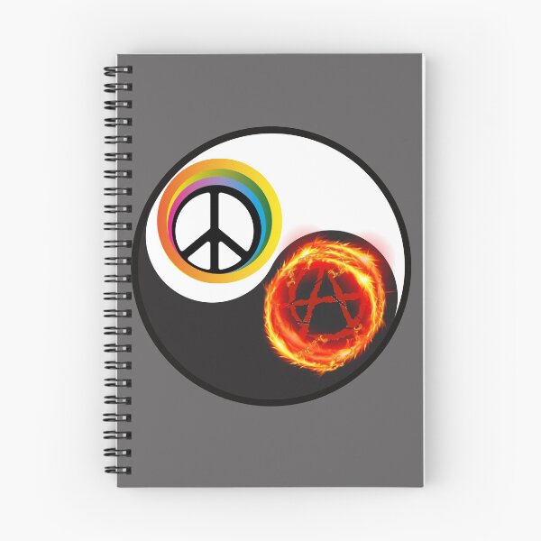 Item preview, Equal Parts Peace and Anarchy designed and sold by Vanessa Hogle.