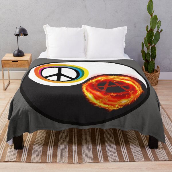 Item preview, Equal Parts Peace and Anarchy designed and sold by Vanessa Hogle.