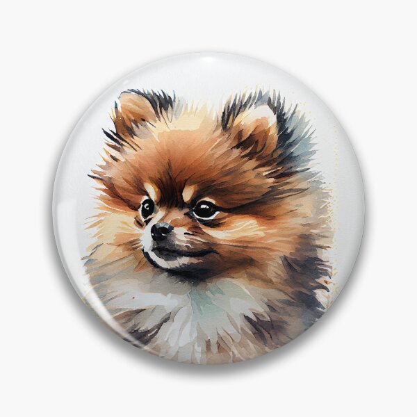 Item preview, Puppy Pomeranian Art & Wall Decor designed and sold by Suzana Djordjevic.