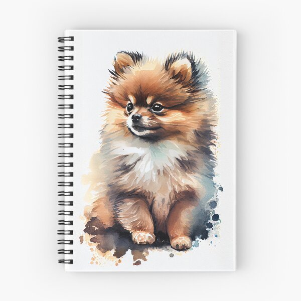 Item preview, Puppy Pomeranian Art & Wall Decor designed and sold by Suzana Djordjevic.