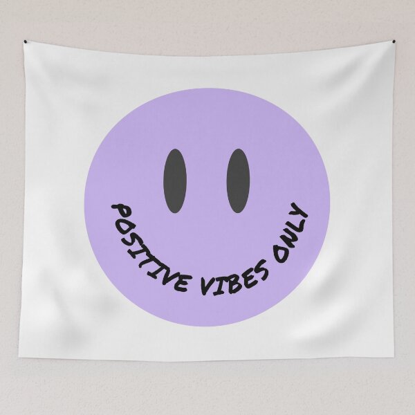 Item preview, Positive vibes only y2k pastel shades smile designed and sold by aikdreams.