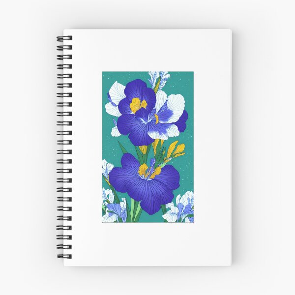 Item preview, Iris flower artwork  designed and sold by GroovyDino.