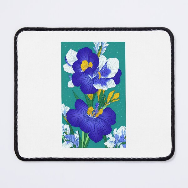 Item preview, Iris flower artwork  designed and sold by GroovyDino.