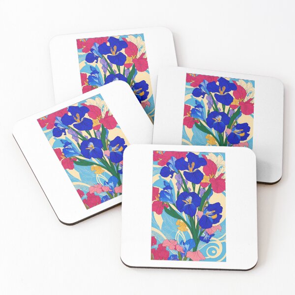Item preview, Iris flower artwork  designed and sold by GroovyDino.