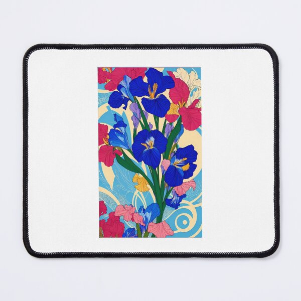Item preview, Iris flower artwork  designed and sold by GroovyDino.