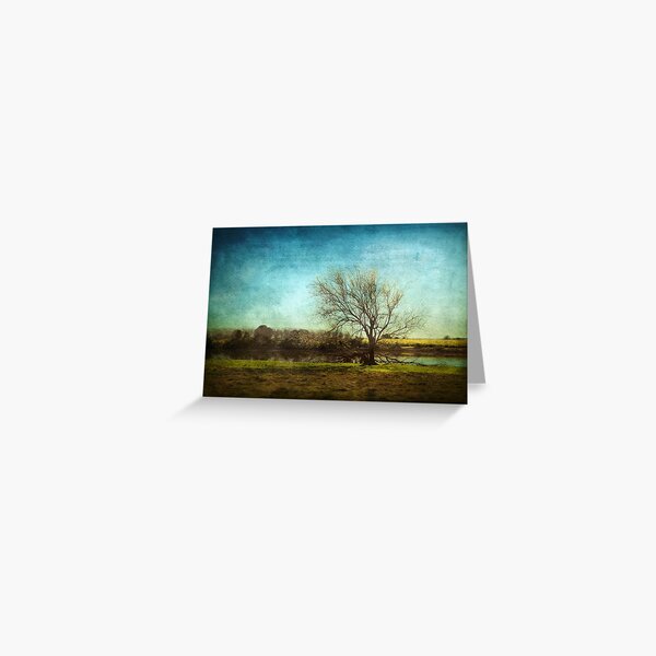 Moving car - Tweed Greeting Card