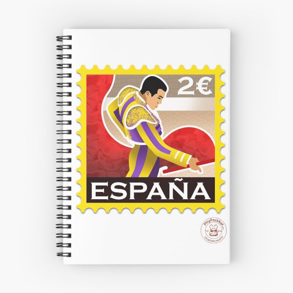 Item preview, Spain Stamp designed and sold by PackRatGame.
