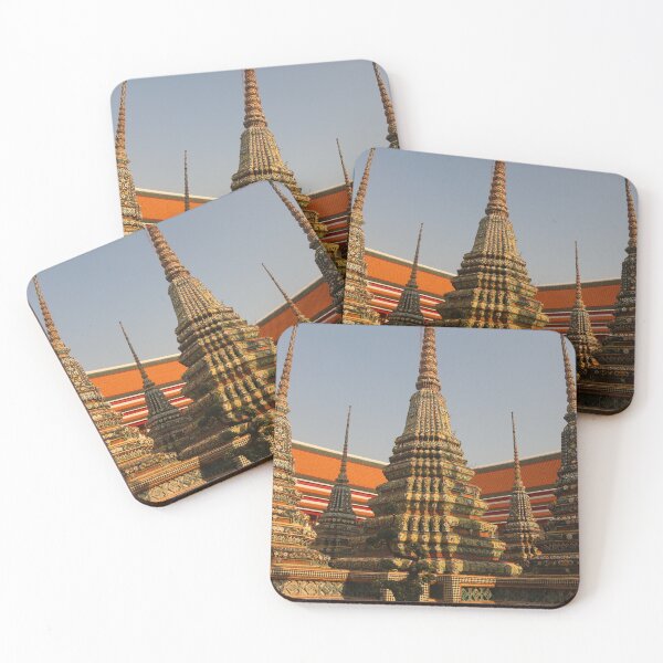 Item preview, A group of small stupa at Phra Chedi Rai in Wat Pho temple, Bangkok designed and sold by kall3bu.