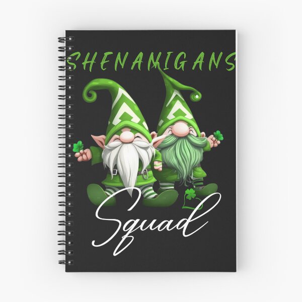 Item preview, St Patrick's Day 2023 - Shenanigans Squad Gnomes Shamrock designed and sold by HSjem.
