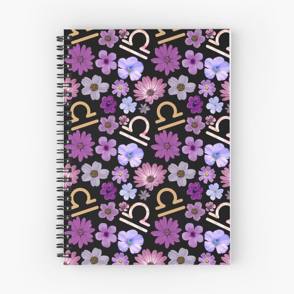 Item preview, Purple Flower Libra Pattern designed and sold by Hellofriendco.