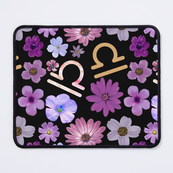 Item preview, Purple Flower Libra Pattern designed and sold by Hellofriendco.