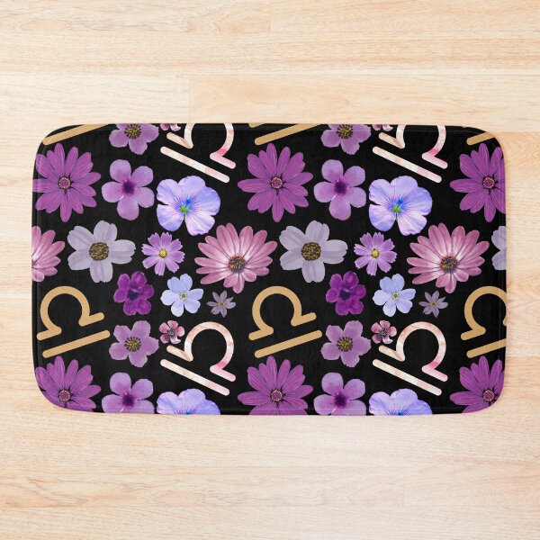 Item preview, Purple Flower Libra Pattern designed and sold by Hellofriendco.