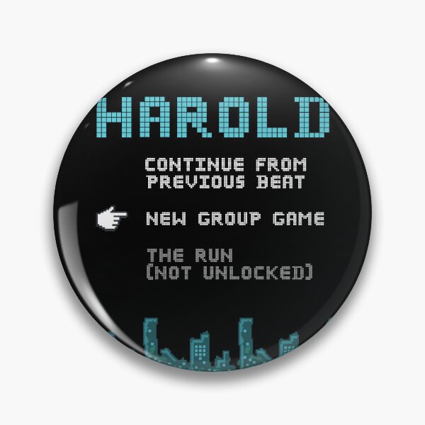 Item preview, Harold - Improv Video Game Style designed and sold by LaughItsComedy.