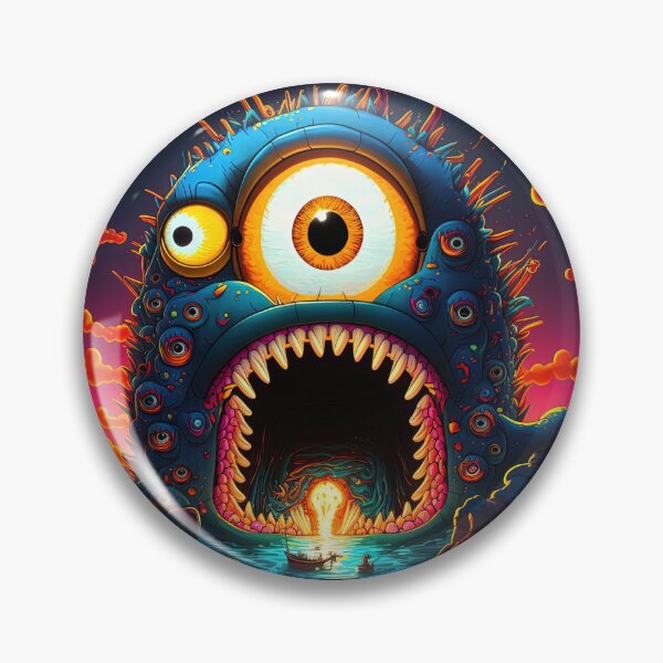 Item preview, Azathoth Comes to Springfield designed and sold by CosmicBlesedEye.