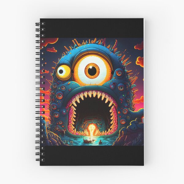 Item preview, Azathoth Comes to Springfield designed and sold by CosmicBlesedEye.