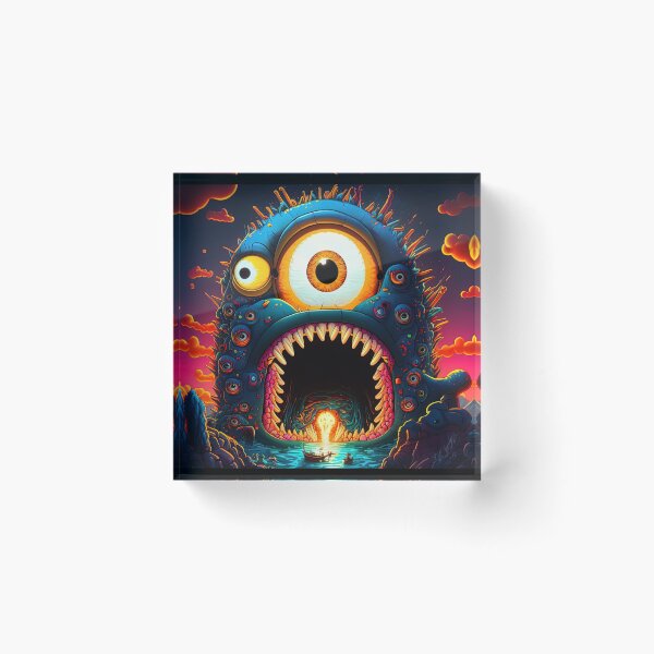 Item preview, Azathoth Comes to Springfield designed and sold by CosmicBlesedEye.