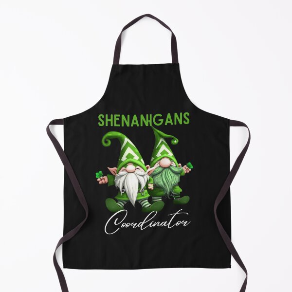 Item preview, Gnomes Green Plaid St. Patrick's Day Shenanigans Coordinator  designed and sold by HSjem.
