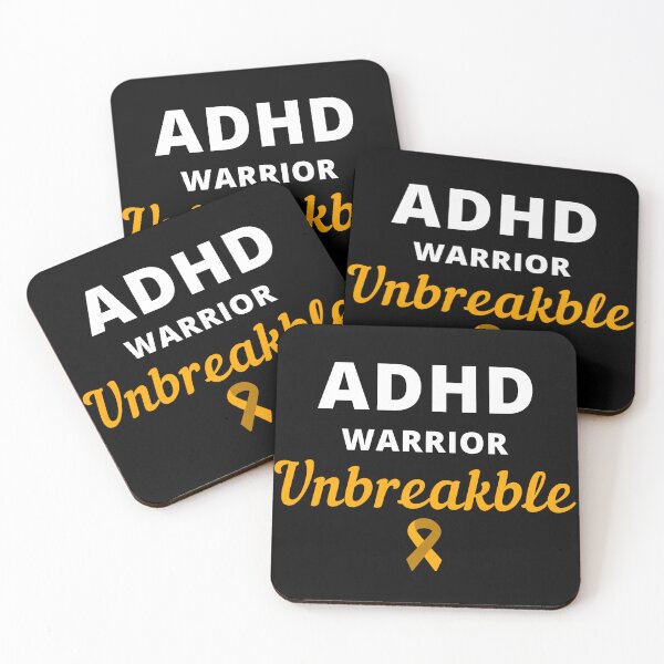 Item preview, ADHD Warrior Unbreakable designed and sold by Color-Sparkle.