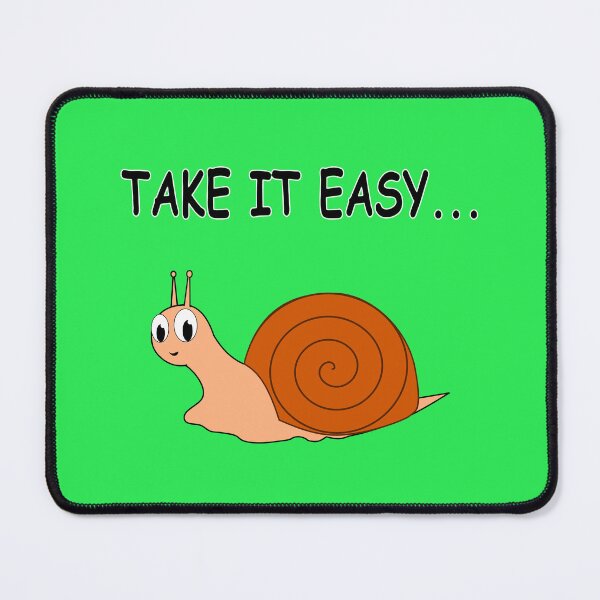 Item preview, Take It Easy Cute Cartoon Snail designed and sold by Almdrs.