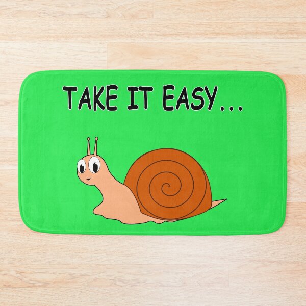 Item preview, Take It Easy Cute Cartoon Snail designed and sold by Almdrs.