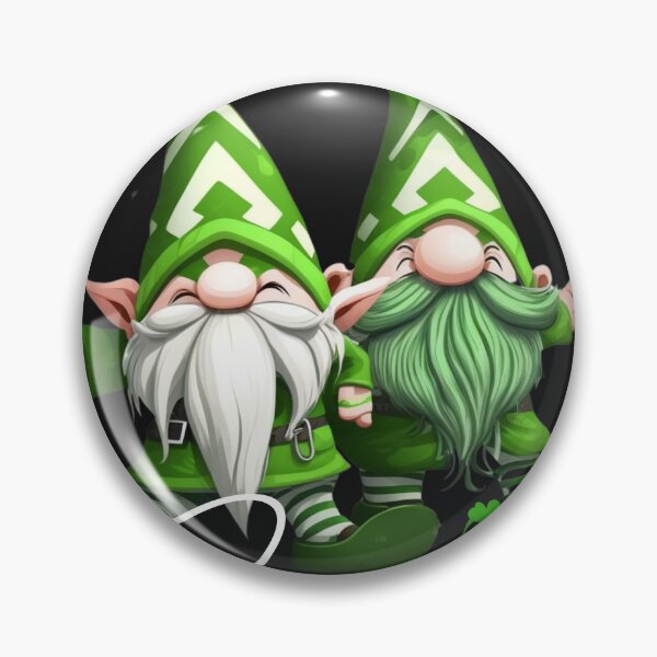 Item preview, St Patrick's Day 2023 - Shenanigans Squad Gnomes Shamrock designed and sold by HSjem.