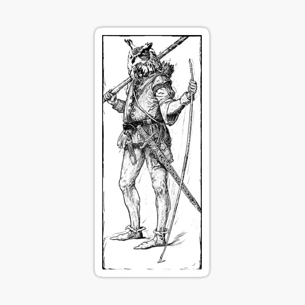 Owl Bandit - Wild Duelist Sticker